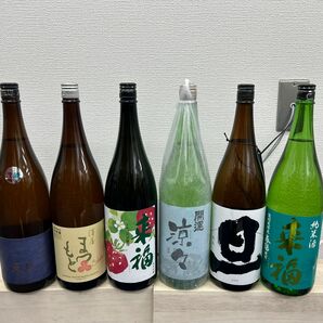 Z11　一升瓶6本　各蔵の最新詰め又は飲み頃のお酒　