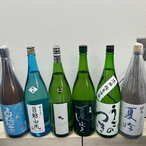 月末セールA10　一升瓶6本　各蔵の最新詰め又は飲み頃のお酒　