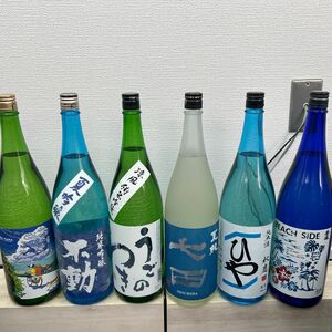 夏酒シリーズ　A11　一升瓶6本　各蔵の最新詰め又は飲み頃のお酒　