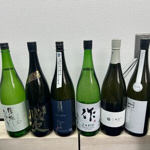 A15　一升瓶6本　各蔵の最新詰め又は飲み頃のお酒　