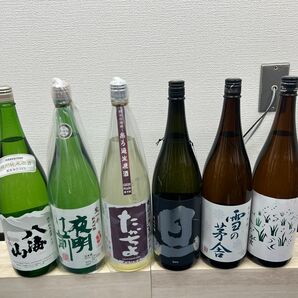 月末セールB2　一升瓶6本　各蔵の最新詰め又は飲み頃のお酒　