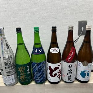 辛口セット　B6 一升瓶6本　各蔵の最新詰め又は飲み頃のお酒　