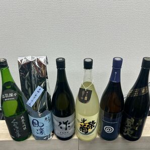 C4　一升瓶6本　各蔵の最新詰め又は飲み頃のお酒　