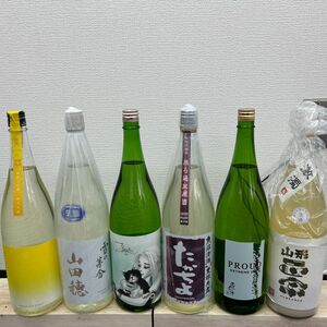 D8　一升瓶6本　各蔵の最新詰め又は飲み頃のお酒　