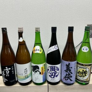 ドライセット　D14　一升瓶6本　各蔵の最新詰め又は飲み頃のお酒　