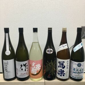 E1 　一升瓶6本　各蔵の最新詰め又は飲み頃のお酒　