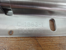 G-105-①　タキゲン　スライドボルト　C-1883-1　ステンレス　丸落し　304ステンレス　250ｍｍ　SUS304　DIY 　リフォーム 修理 修繕 補修_画像6