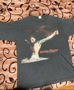 Marilyn Manson マリリン・マンソン Holywood バンドTシャツ 当時物 レア 