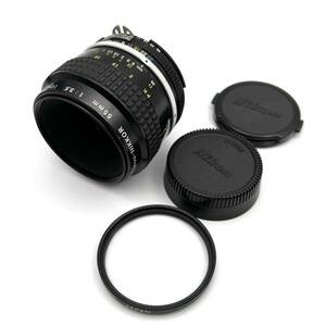 Nikon Nikon Ai Micro-NIKKOR 55mm F3.5 macro lens standard lens camera lens used present condition goods 