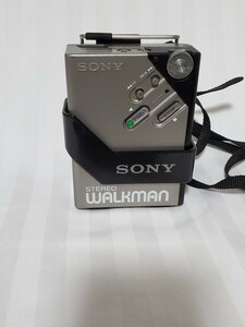 SONY WALKMAN　WM-02 昭和レトロ 希少ケース付き　ウォークマン2　ジャンク品