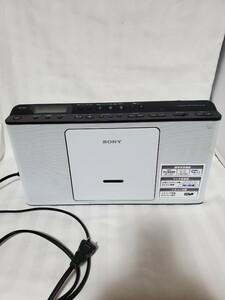 SONY パーソナルオーディオシステム CDラジオ FM AM　ZS-E80　作動品