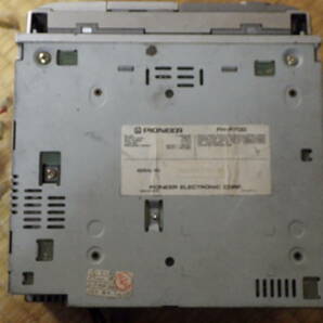 残念ジャンク パイオニア carrozzeria FH-P700 CD／カセット／AM・FMチューナー DSP の画像7