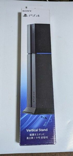 PS4 縦置きスタンド SONY純正 CUH-ZST1 1000番台用 ブラック 外箱付