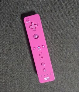 Wiiリモコン ピンク 動作確認済 ニンテンドー純正品