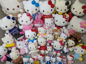  Sanrio Hello Kitty soft toy mascot together large amount set SANRIO HELLO KITTY Kitty Chan 
