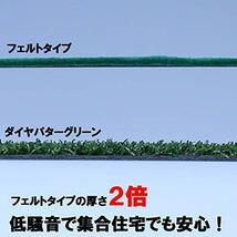 幅20cmx長さ2m_単品 ダイヤゴルフ(DAIYA GOLF) パター練習器具 ダイヤパターグリーンHD パターマット パター練習マット パター練習器具 パ_画像4