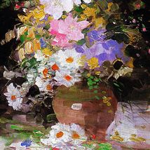 花瓶の花 B4 ルーマニア_画像5