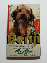 名犬ベンジー　ジョー・キャンプ　三谷茉沙夫　二見書房　昭和51年初版_画像1