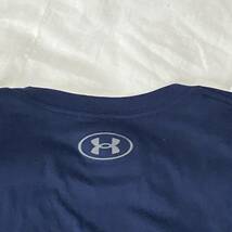 新品未使用品★UNDERARMOUR アンダーアーマー★LG(日本XL)サイズ 『UA SPORTSSTYLE LOGO SS』紺ネイビー 半袖Tシャツ 1329590/408_画像5