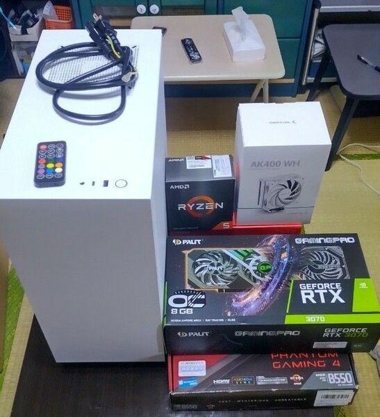 ゲーミングPC　RTX3070　Ryzen5 5500
