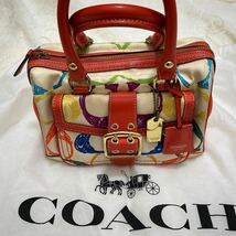 COACH コーチ ハンドバッグ _画像1