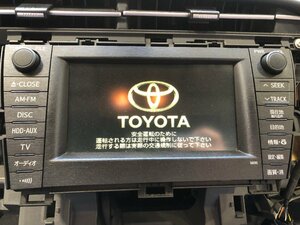 トヨタ純正 メーカーオプションナビ プリウス ZVW30 2022年地図データ