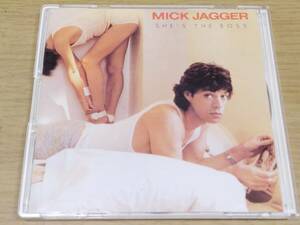 b2 中古CD 32DP-213　ミック・ジャガー SHE'S THE BOSS - スリムケース仕様 3200円 税表記なし MICK JAGGER