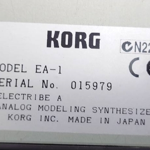 u5 KORG ELECTRIBE ER-1 ES-1 EA-1 3台セット リズムプロダクション サンプラー アナログモデリングシンセサイザー 通電確認済みの画像6