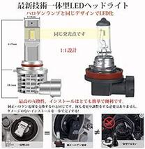 Briteye hb3 led ハイビーム用 ledバルブ ヘッドライト 9005 一体型 6500K ホワイト CREEチップ搭_画像3