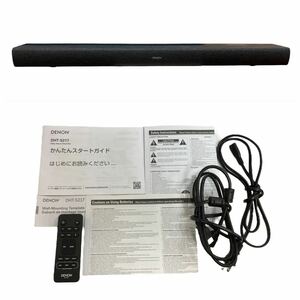 現状品 簡易動確のみ DENON デノン DHT-S217 サウンドバー SOUND BAR 2022年製 [TK24-0519-3]