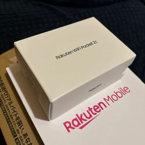 ☆ 彡 Rakuten WiFi Pocket 2C ZR03M モバイルルーター 楽天 ポケットWi-Fi 黒 ブラック 動作良好 付属品完備