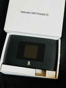 Rakuten WiFi Pocket 2C ZR03M モバイルルーター 楽天 ポケットWi-Fi 黒 ブラック 