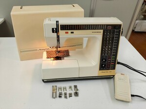 *JANOME( Janome ) Memory Craft 6000 [MODEL 6000] * электризация *.... подтверждено * утиль *1 иен старт 