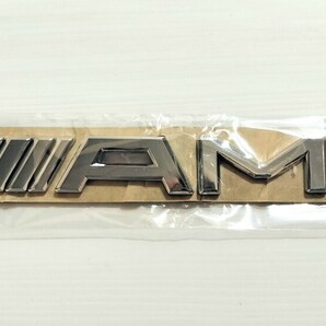 メルセデス ベンツ 立体 AMG エンブレム シルバー メッキ、の画像1