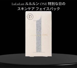 LuLuLun ルルルン ONE 特別な日のスキンケア フェイスパック