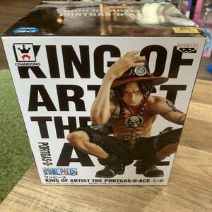 未開封品 バンプレスト KING OF ARTIST ONE PIECE ポートガス・D・エース フィギュア 箱痛みあり 1MM-189