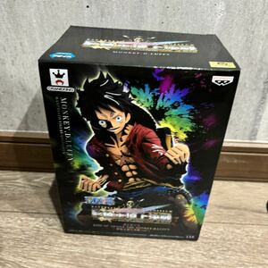 未開封品 ワンピース ONE PIECE 彩色王頂上決戦 ルフィ フィギュア ワンピース 虹色