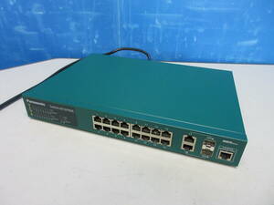 ★Panasonic(パナソニック) PoE給電スイッチングハブ Switch-M16PWR(PN23169K)★ジャンク品★ S0001037