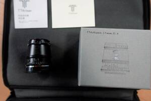 TTArtisan 17mm f/1.4 C ASPH Eマウント ソニーE ブラック　マニュアルレンズ