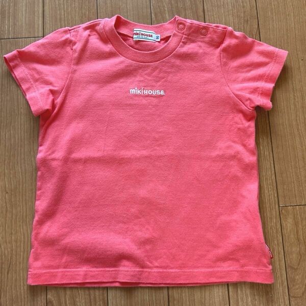 ミキハウス 半袖 Tシャツ ピンク 90サイズ