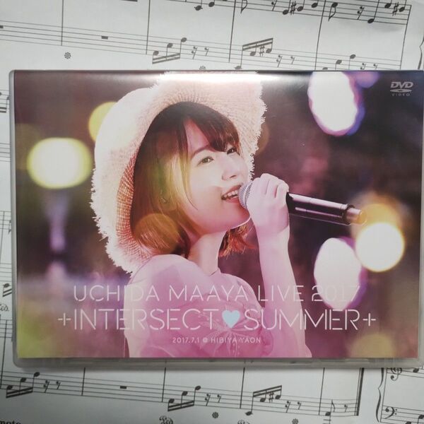 美品「内田真礼/UCHIDA MAAYA LIVE 2017「+INTERSECT SUMMER+」DVD」