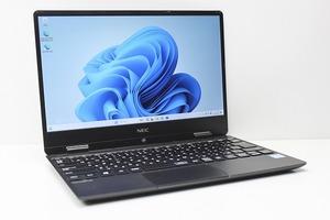 ノートパソコン Windows11 中古 激安特価 NEC VersaPro VKT13H 第8世代 Core i5 128GB メモリ8GB 12.5インチ カメラ Windows10 フルHD