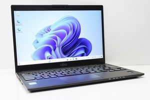 ノートパソコン Windows11 中古 富士通 LIFEBOOK U939 軽量 777g 第8世代 Core i5 SSD256GB メモリ8GB 13.3 カメラ 薄型 Windows10