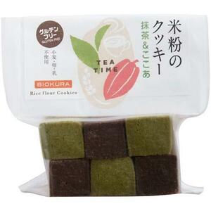 ビオクラ 米粉のクッキー抹茶&ココア 12枚 ×12袋