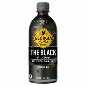 Georgia コカ・コーラ ジョージア ザ・ブラック 500mlPET ×24