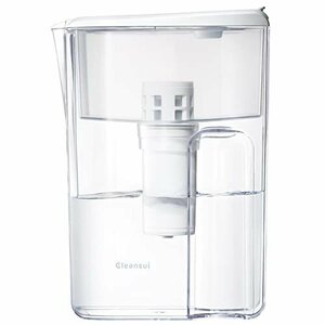 クリンスイ 浄水器 ポット型 カートリッジ計1個入り [本体CP407ーWT] ろ過水容量:1.9L 全容量:3L