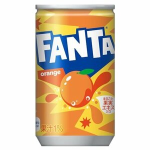  Coca * Cola fan ta orange 160ml can ×30ps.