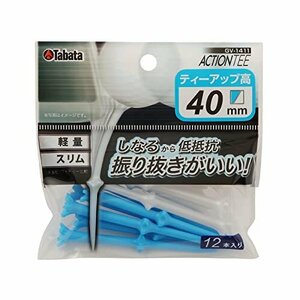 Tabata(タバタ) ゴルフ ティー ショート プラスチック ティー スリム アクションティー (40mm)