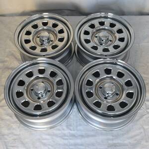 新品 デイトナ 14-6.0J＋30 4-100 クローム タイヤ付4本SET 165/80R14 トーヨー OPENCOUNTRY R/T プロボックス (W2440) 送料込￥106,700