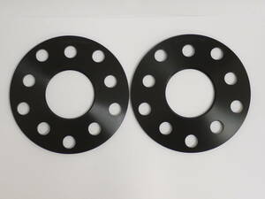  новый товар aluminium проставка 2 шт. комплект черный чёрный 5mm 5 дыра PCD 100 112 диаметр втулки 57.1mm проставка на колесо (S1830-1)